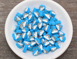 9mm rainbow and cloud polymer clay beads, nature clay charms for bracelets 6