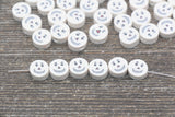 Halloween Creepy Smiling Face Polymer Clay Beads, Halloween Clay Beads, Jewelry Beads, Bead for Bracelet #127