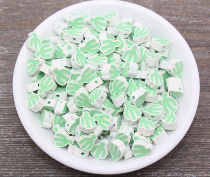 Cactus Polymer Clay Beads, Cactus Cane Beads, Fimo Cane Beads, Jewelry Beads, Beads for Bracelet #148