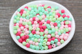 6mm Multicolor Mix Acrylic Gumball Beads