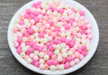6mm Multicolor Mix Acrylic Gumball Beads