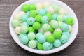 12mm Multicolor Mix Acrylic Gumball Beads