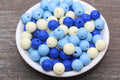 12mm Multicolor Mix Acrylic Gumball Beads