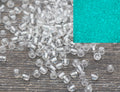 4mm 6/0 glow in dark in dark transparent white lining glass seed beads for bracelets