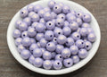 10mm Lavender Acrylic Gumball Beads