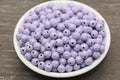 8mm Purple Shimmer Faceted Acrylic Beads