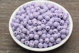 8mm Purple Shimmer Faceted Gumball Beads, Faceted Acrylic Loose Beads, Bubblegum Beads, Chunky Beads, Purple Gumball Beads #2544