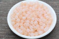 8mm Peach Ombre Faux Pearl Acrylic Beads