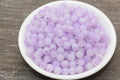8mm Light Purple Ombre Faux Pearl Acrylic Beads