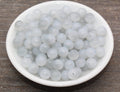 10mm Light Gray Ombre Faux Pearl Acrylic Beads