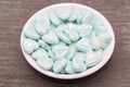 18mm Iridescent Acrylic Heart Beads #2633