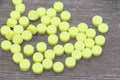 10mm lemon polymer clay beads, fruit clay charms for bracelets 3