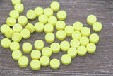10mm lemon polymer clay beads, fruit clay charms for bracelets 3