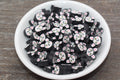 9mm bunny polymer clay beads, easter clay charms for bracelets 3
