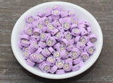 9mm bunny polymer clay beads, easter clay charms for bracelets 4