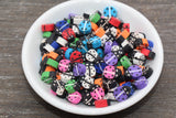 Ladybug Polymer Clay Beads, Assort Lady Bug Clay Beads, Jewelry Beads, Bead for Bracelet #222