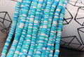 6mm multicolored heishi beads for bracelets and DIY jewelry
