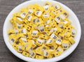 9mm bread polymer clay beads, food clay charms for bracelets