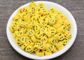 9mm emoji polymer clay beads, nature clay charms for bracelets 3