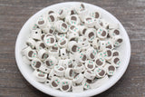 9mm coconut polymer clay beads, food clay charms for bracelets