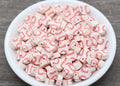 9mm baseball polymer clay beads, sports clay charms for bracelets