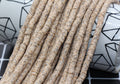 6mm speckled heishi beads for bracelets and DIY jewelry
