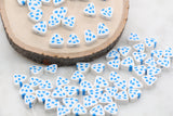 10mm cheese polymer clay beads, food clay charms for bracelets