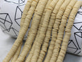 8mm dessert khaki heishi beads for bracelets and DIY jewelry