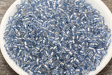 4mm 6/0 light blue transparent glass seed beads for bracelets