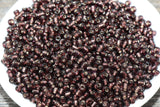 4mm 6/0 brown transparent glass seed beads for bracelets