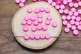 9mm-10mm awareness ribbons polymer clay beads, symbol clay charms for bracelets