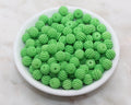 10mm Green Berry Beads, Imitation Pearl Acrylic Beads, Round Acrylic Loose Beads, Bubblegum Beads, Chunky Beads, Bubble Gum Beads, #800