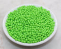 4mm Green Acrylic Spacer Beads