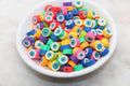 9mm eye ball polymer clay beads, halloween clay charms for bracelets 2