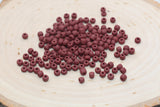 4mm 6/0 brown glass seed beads for bracelets