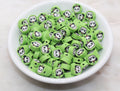 10mm panda polymer clay beads, animal clay charms for bracelets 2