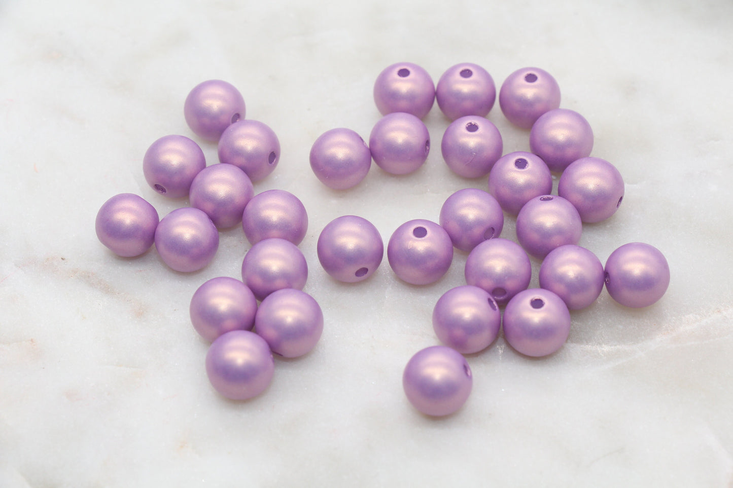 12mm Grape Purple Shimmer Gumball Beads, Round Acrylic Loose Beads, Bubblegum Beads, Chunky Beads, Round Plastic Beads #2686