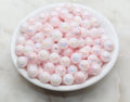 10mm Blush Pink Ombre Faux Pearl Acrylic Beads