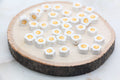 10mm egg polymer clay beads, easter clay charms for bracelets 2