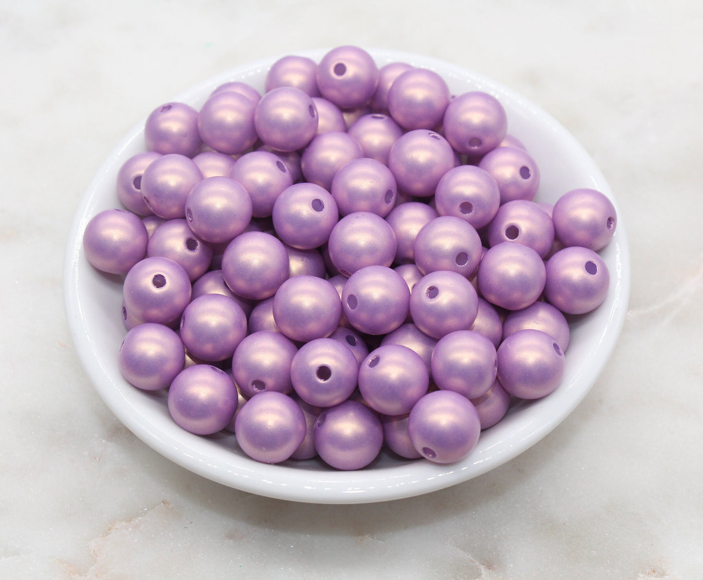 12mm Grape Purple Shimmer Gumball Beads, Round Acrylic Loose Beads, Bubblegum Beads, Chunky Beads, Round Plastic Beads #2686