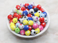 12mm Star Acrylic Gumball Beads