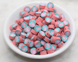 9mm-10mm unicorn polymer clay beads, animal clay charms for bracelets 2