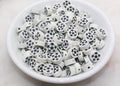 10mm soccer ball polymer clay beads, sports clay charms for bracelets 4