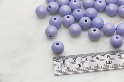 12mm Purple Shimmer Gumball Beads, Round Acrylic Loose Beads, Bubblegum Beads, Chunky Beads, Round Plastic Beads #2809
