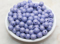 10mm Purple Shimmer Acrylic Gumball Beads