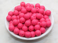 12mm Rose Pink Acrylic Gumball Beads