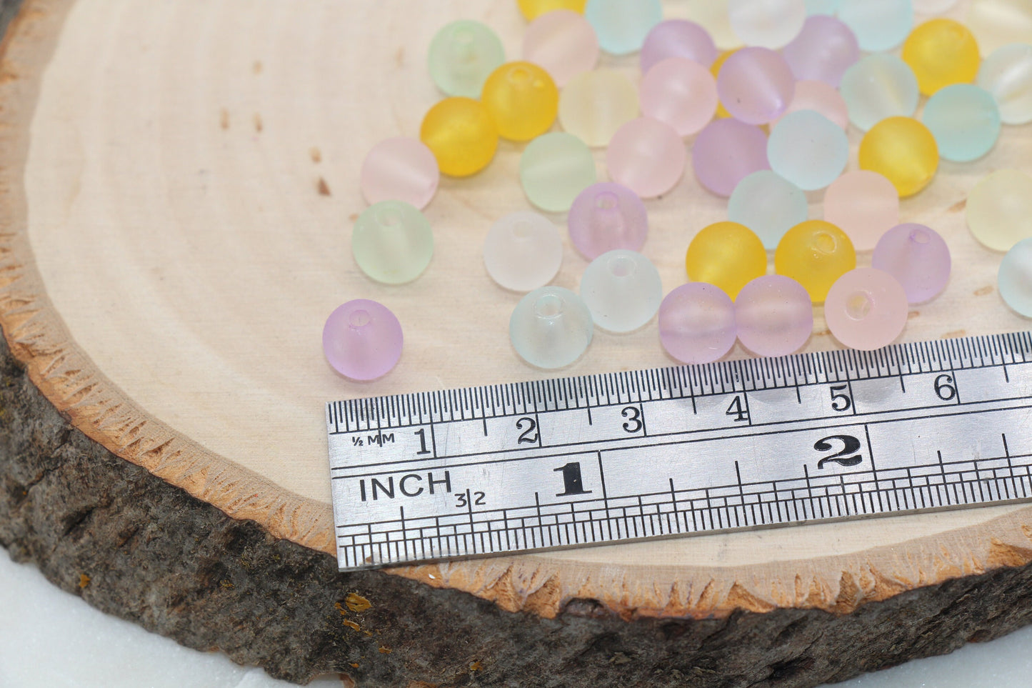 8mm Multicolor Gumball Beads, Round Acrylic Loose Beads, Soft Bubblegum Beads, Chunky Beads, Round Plastic Beads #2830