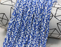 6mm blue speckled heishi beads for bracelets and DIY jewelry
