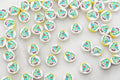 10mm christmas tree polymer clay beads, christmas clay charms for bracelets