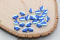9mm shark polymer clay beads, animal clay charms for bracelets